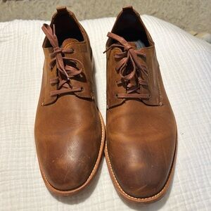 Cole Haan Brown Leather Oxfords Timeless Elegance